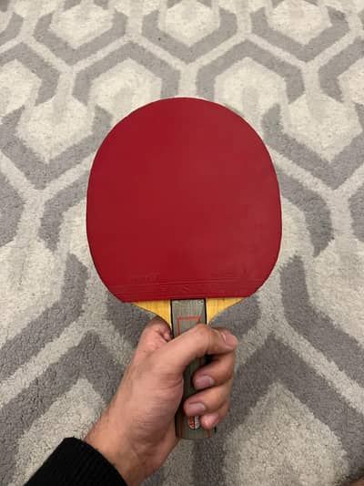 Custom TIBHAR Table Tennis Racket + Bag