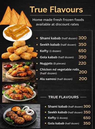 Frozen Food (Homemade)