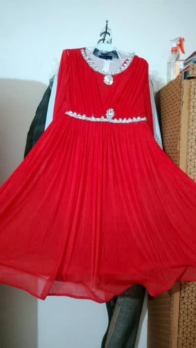 one maxi and one open shirt with sharara