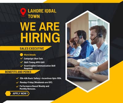 Sales Executive For Call Center