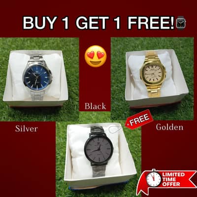 Buy 1 Get 1 Free! | Men’s Watches