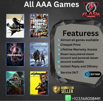 Buy Steam games in cheap price