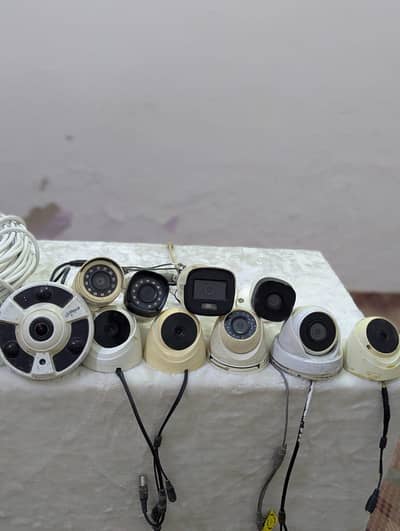 Used CCTV cameras system is available