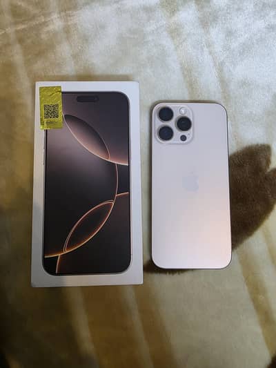 iphone 16 pro Max PTA Approved new condition