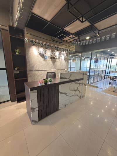 Fully Furnished Office Space Available For Rent On Jinnah Avenue, Blue Area, Islamabad.