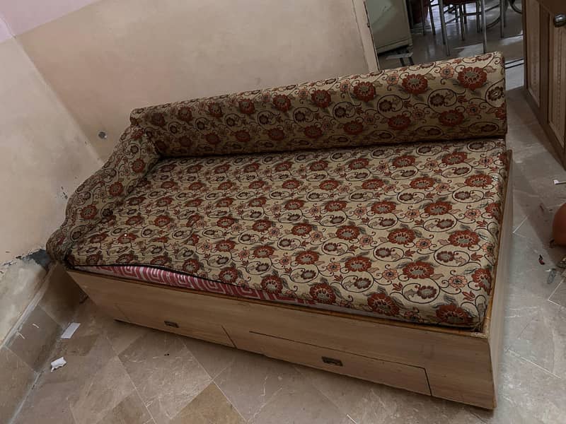 Sofa style single bed set 2
