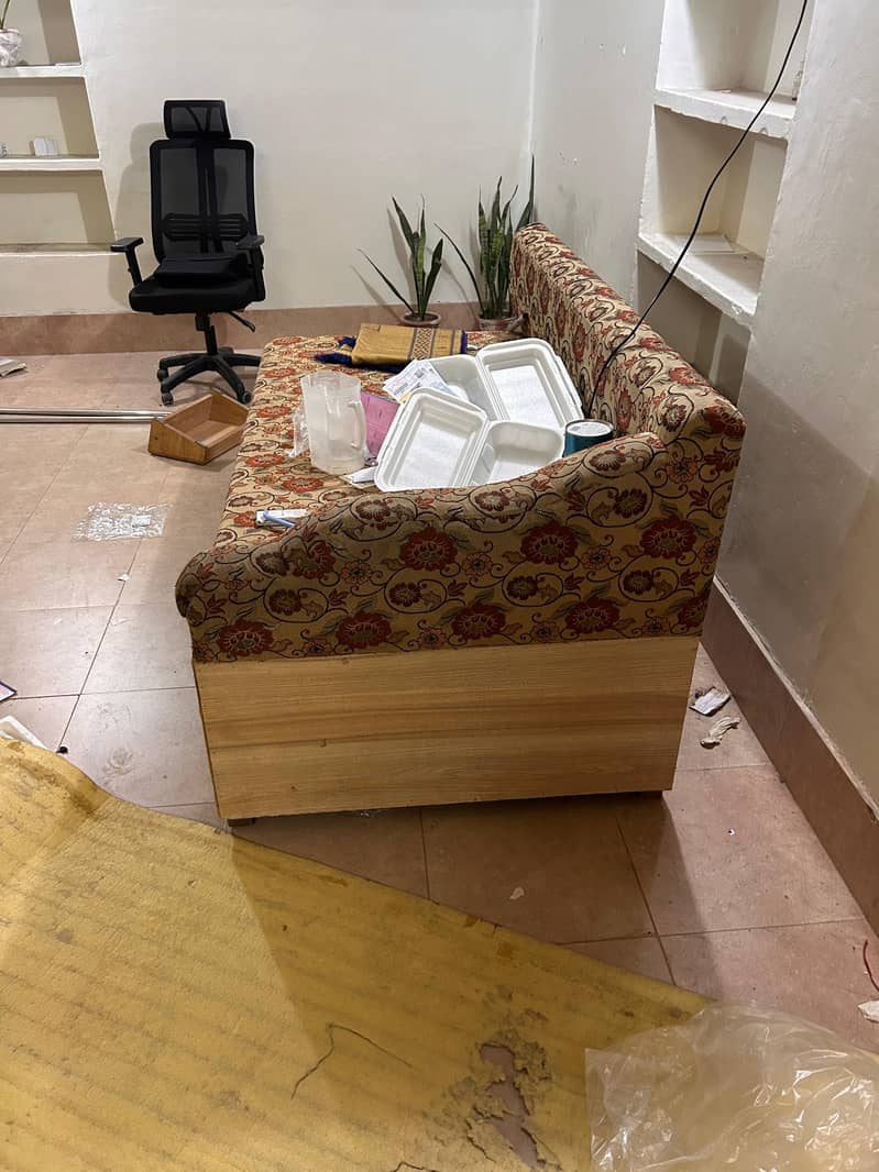 Sofa style single bed set 8