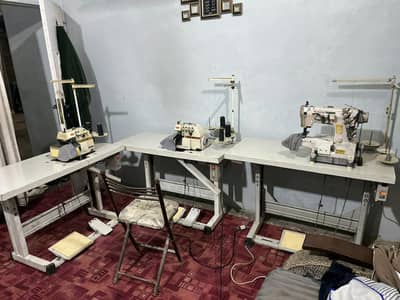 overlock flat lock machine