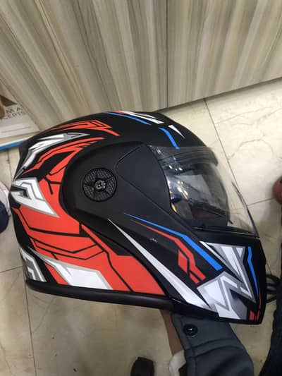 Helmet triple modular