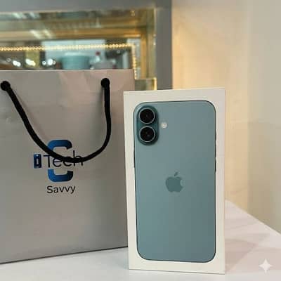 Iphone 16 128gb teal color factory unlock LLA