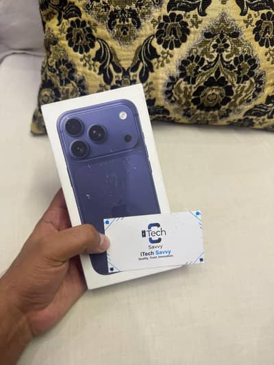 Iphone 17pro and 17 pro max 256 factory unlock blue color