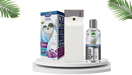 Fresco air freshener ,air dispenser , refills 250ml, 300ml for office