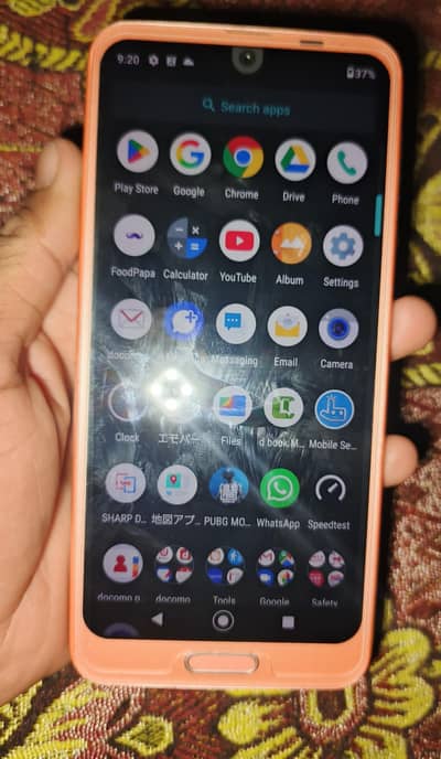 aquos r2 non pta