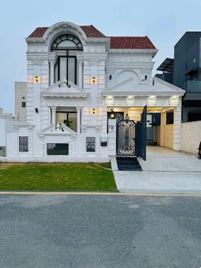 BRAND NEW 10-MARLA ELEGANT AND SUPER HOT LOCATED SPANISH BUNGALOW IS AVAILABLE IN THE BEST BLOCK OF DHA LAHORE.