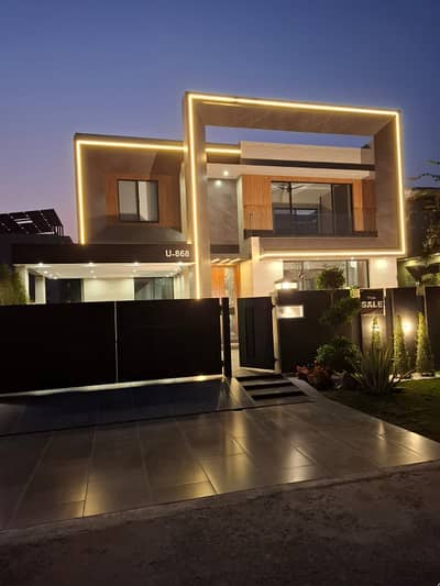 BRAND NEW 1-KANAL ELEGANT AND SUPER HOT LOCATED BUNGALOW IS AVAILABLE IN THE BEST BLOCK OF DHA LAHORE.