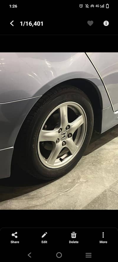 16 inch Rims with Tyres