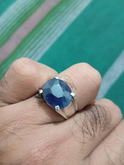 Neelam Blue Sapphire Ring