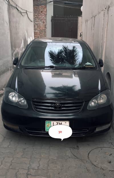 Corolla se saloon 2005 model Allmost geniun