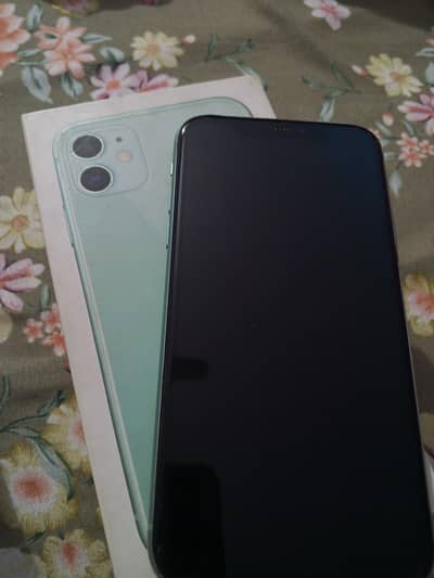 Iphone 11 with box & charger
