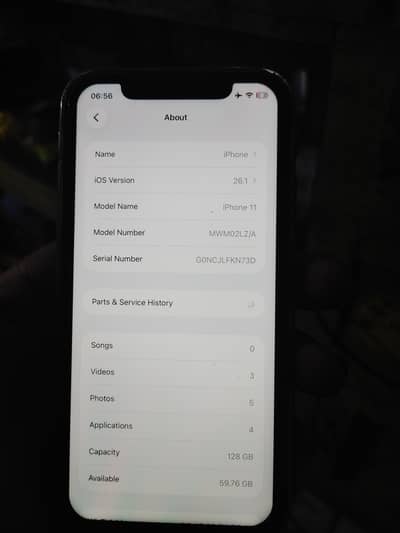 IPHONE 11  BYPASS 128 GB. BATRY HELTH 84. SELL READ ADD