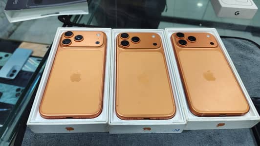 17 pro max Non pta 4 month sim time aur jv box pack available