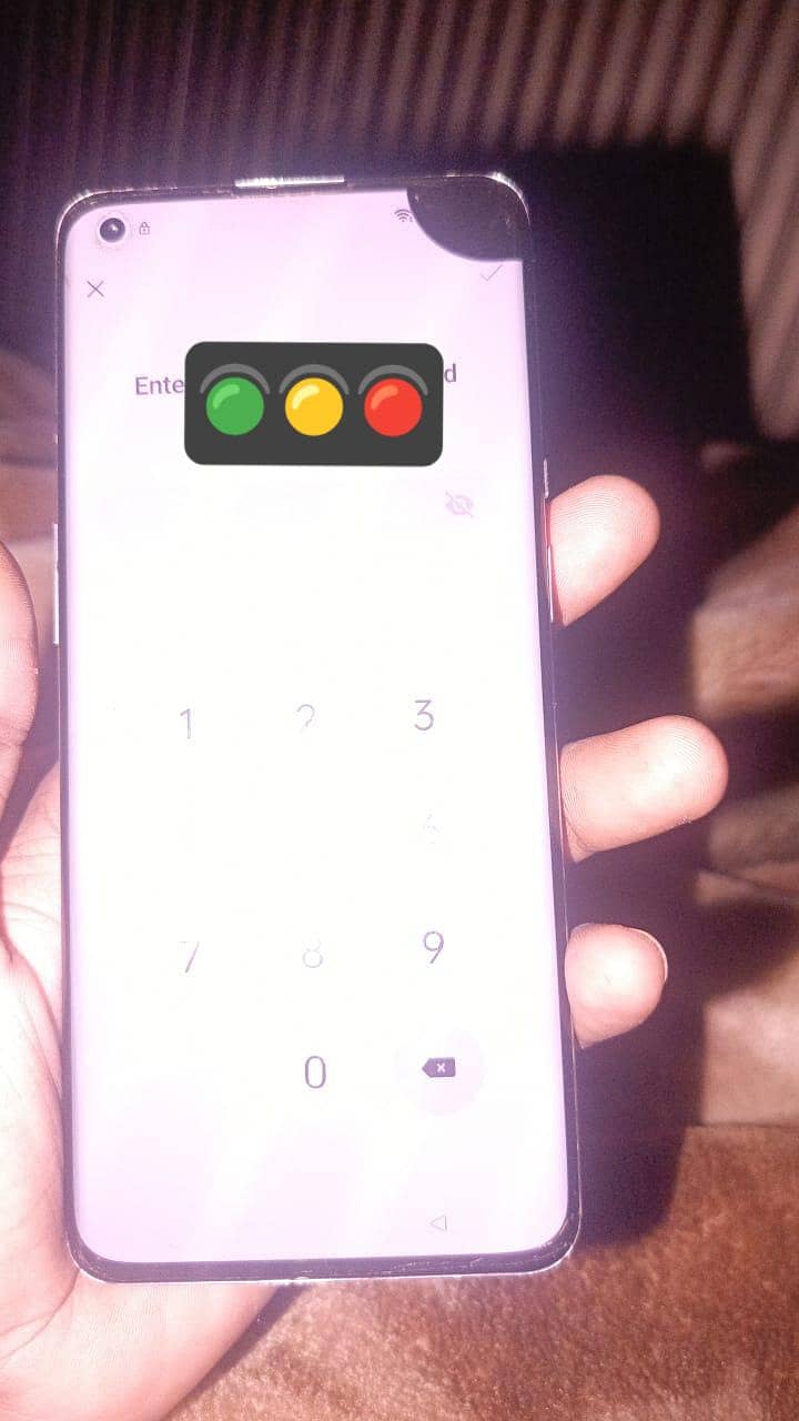 One plus 9 pro Dotted panel 0