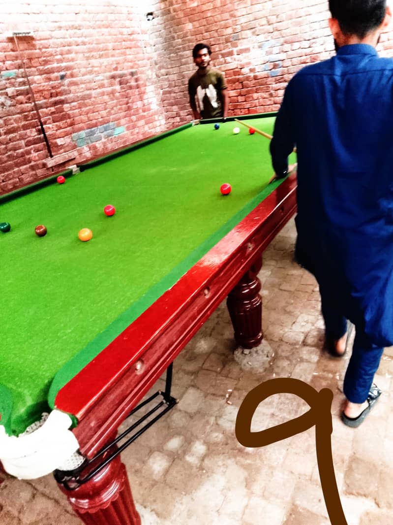 snooker table 8