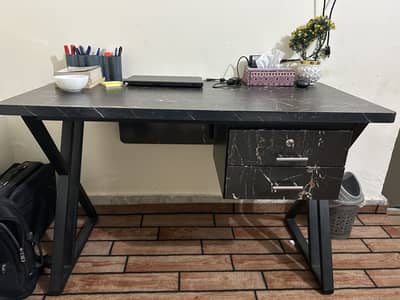 Study / office / work from home table with two drawers