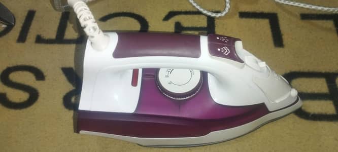 geepas steamer and shower iron