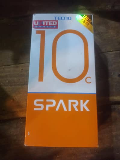 Tecno spark 10c  whit box