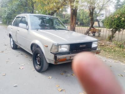 Toyota Corolla ke 70 project car jest buy and drive 16km average ok al