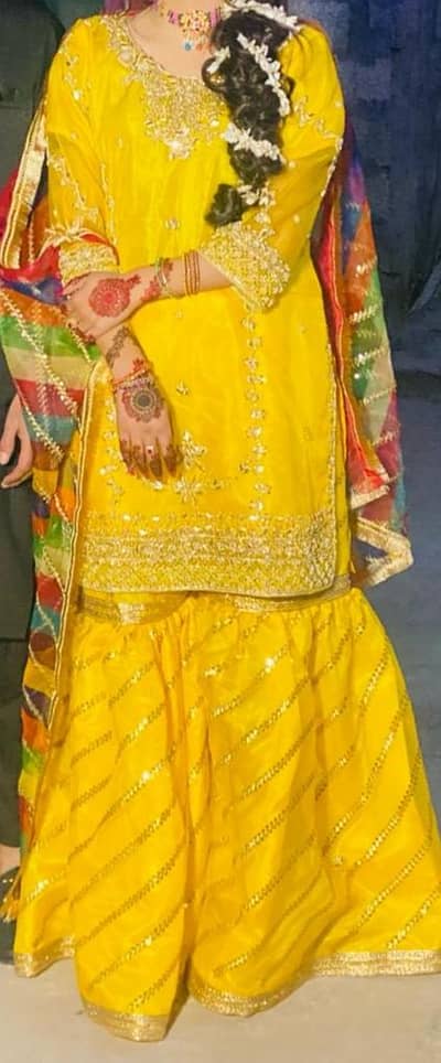 mehndi sharara