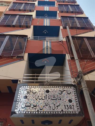 Flat for sale 50 sq yard in Korangi Crossing Allah Wala Town