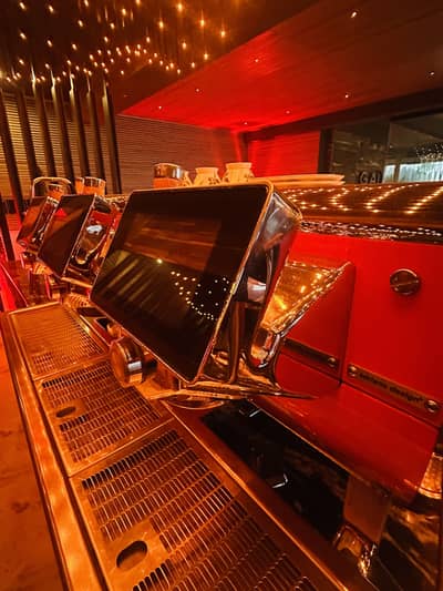 Astoria coffee machine 3 group handle