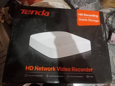 Tenda 8 mp 4 channel NVR with 03 IP Dahua 2 mp Dome camera