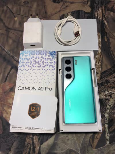 tecno camon 40 Pro 12+256 7 months warranty available