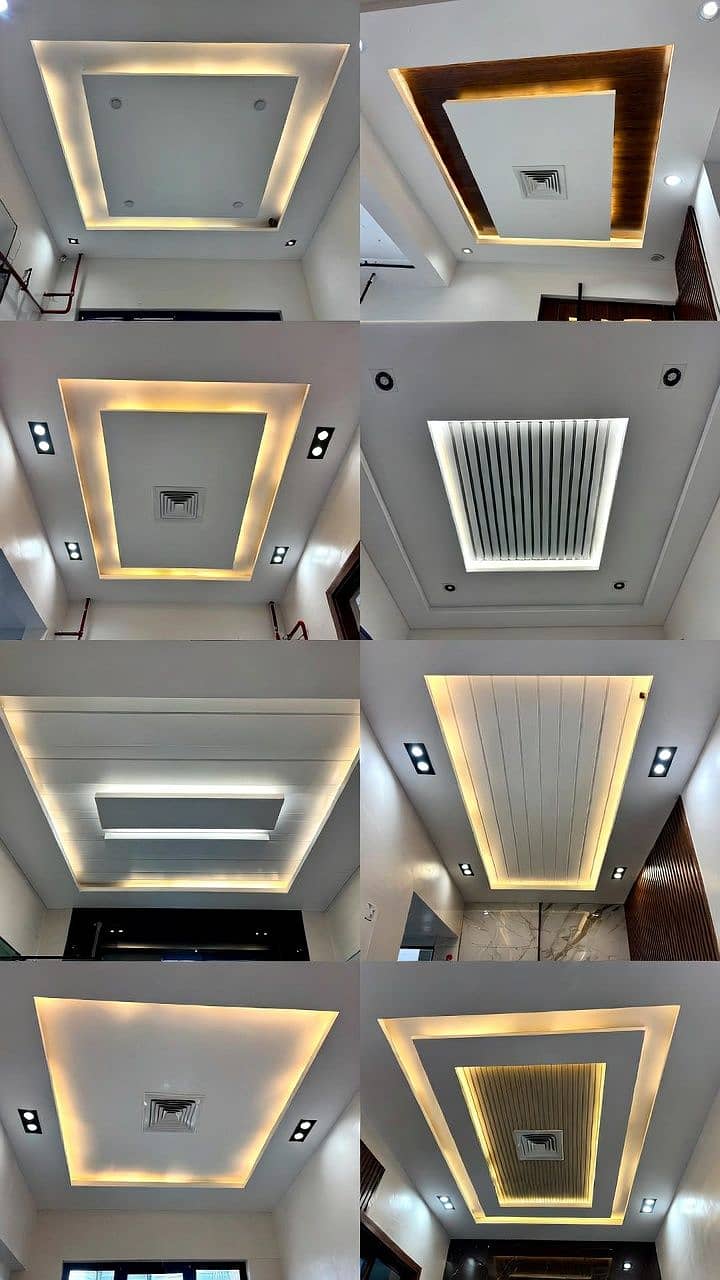 2x2 Ceiling/False ceiling/Gypsum ceiling/Fancy ceiling/Pop ceiling 4