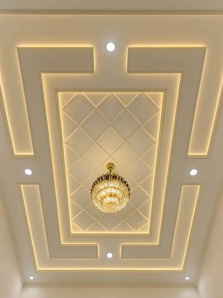 2x2 Ceiling/False ceiling/Gypsum ceiling/Fancy ceiling/Pop ceiling 8