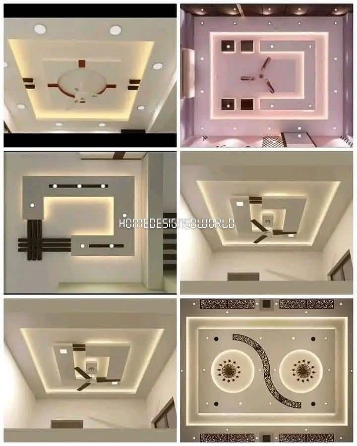 2x2 Ceiling/False ceiling/Gypsum ceiling/Fancy ceiling/Pop ceiling 19