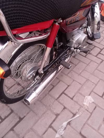 honda CD70 25 model. . . Punjab number laga Howa
