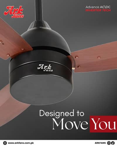 Ark Fans ACDC Fans New Model Steel Body ACDC