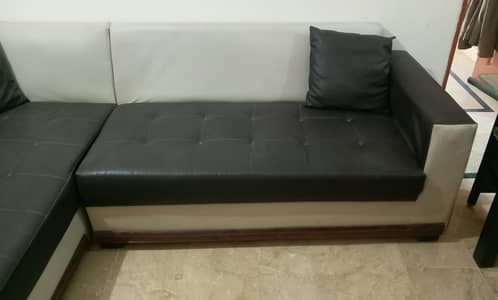 L shape sofa 5 seater good condition no any fault