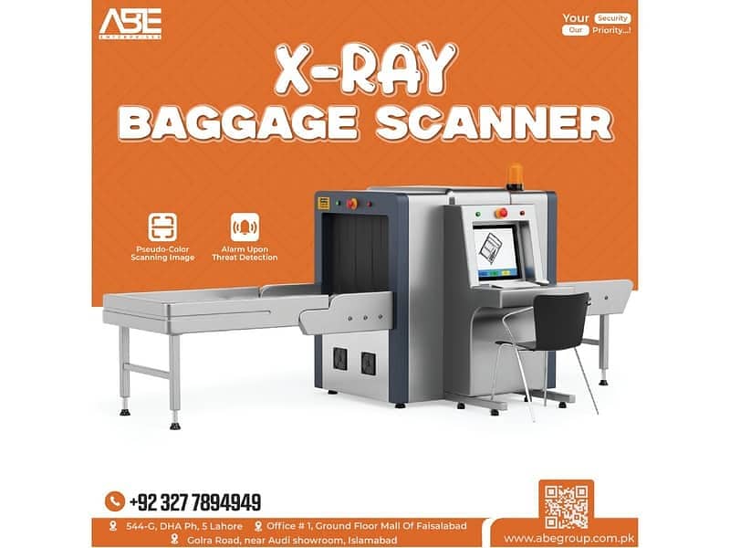X Ray Baggage Scanner | Basic & Advanced Models 0