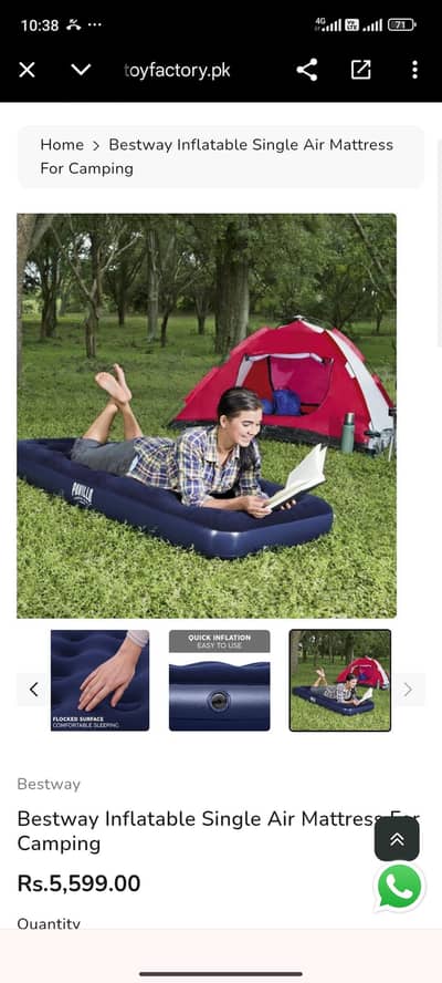 bestway airbed