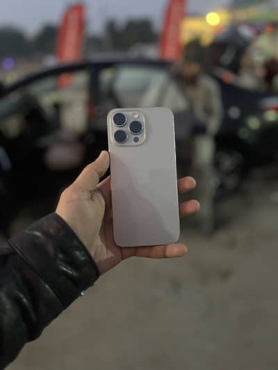 iPhone 15 pro max 256GB JV NATURAL TITANIUM