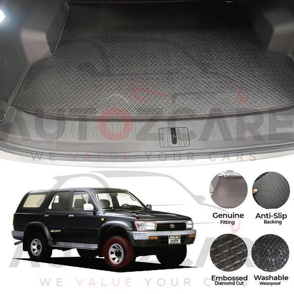 Toyota Hilux Surf China Rexine Custom-Size Trunk Mat - Model 1990-1996