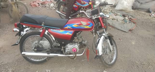 All ok  new bike  10 by 10 lush condition