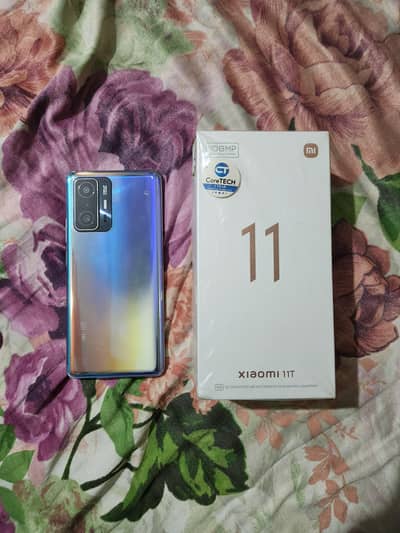 xiaomi 11t dual sim official approved with box 8gb 128gb