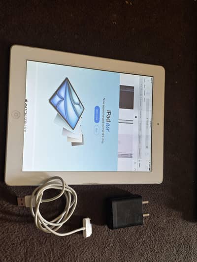 Apple iPad 2 (MC980LL/A) is a 32GB, Wi-Fi (white]