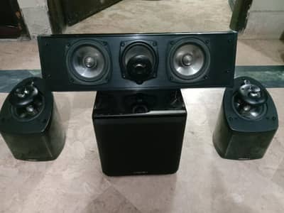 Mirage 5.1 home theatre speaker system
